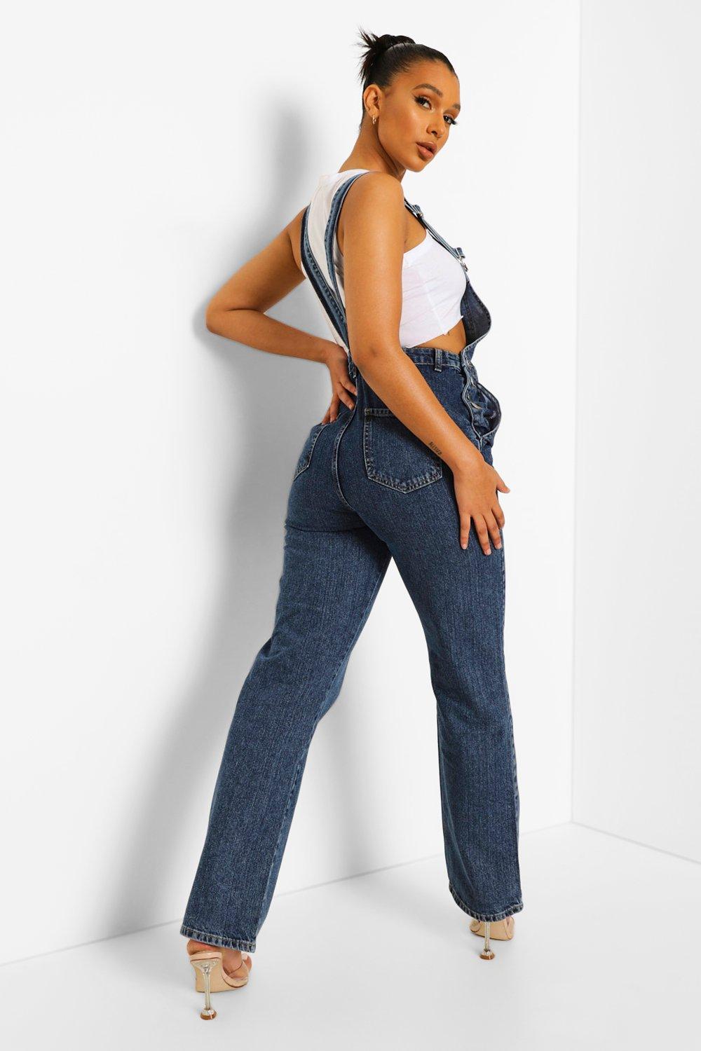 High on sale waisted dungarees